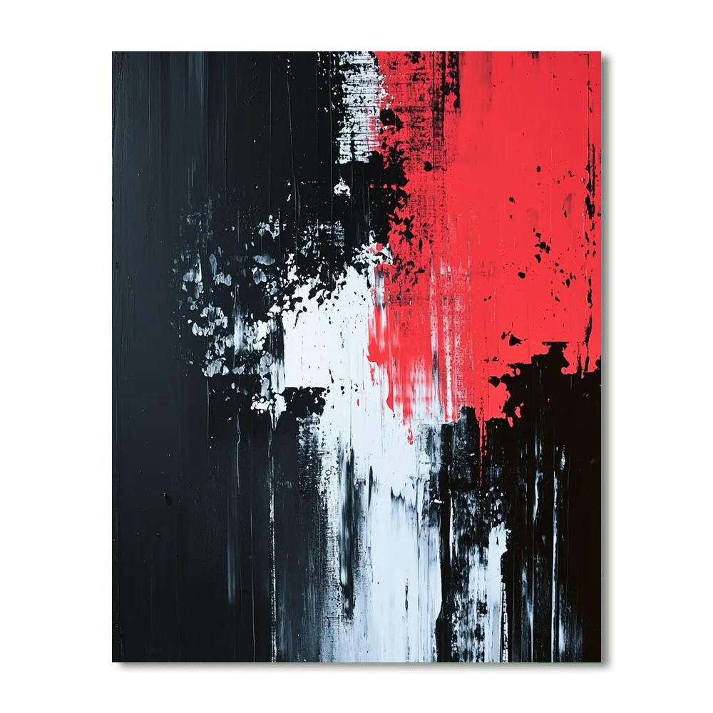 Banksy Inspired Veil Of Reality  Numbered Painting Kits