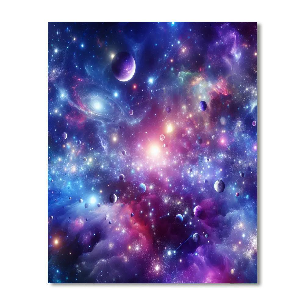 Galactic Starlight Exploration Paint By Color