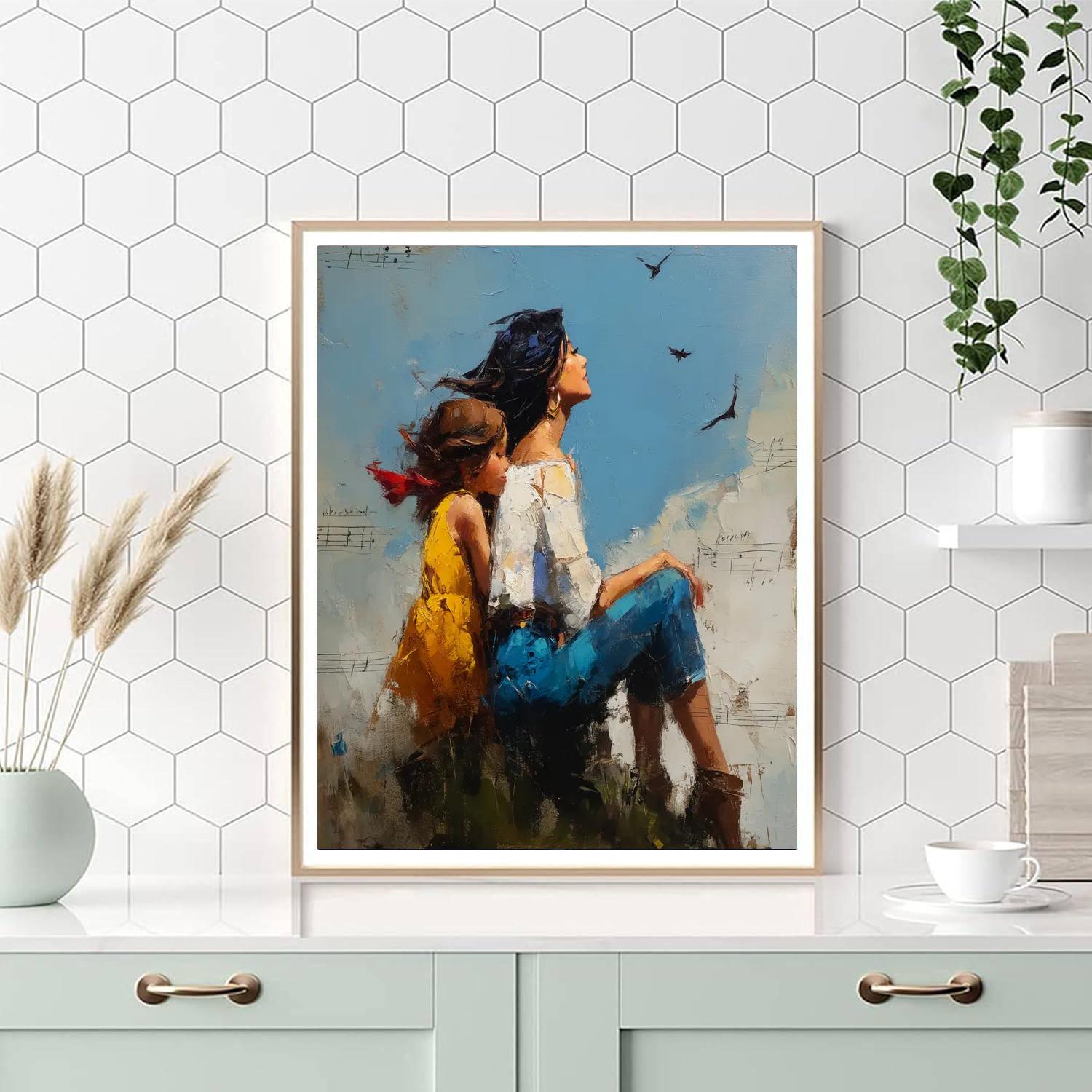 Songs Of A Mother's Heart Paint By Numbers Kits