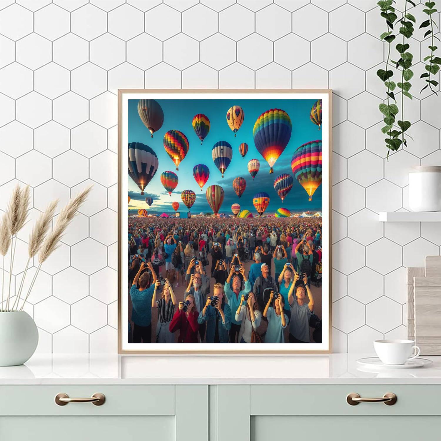 Baloon Fiesta - Usa Numbered Painting Kits