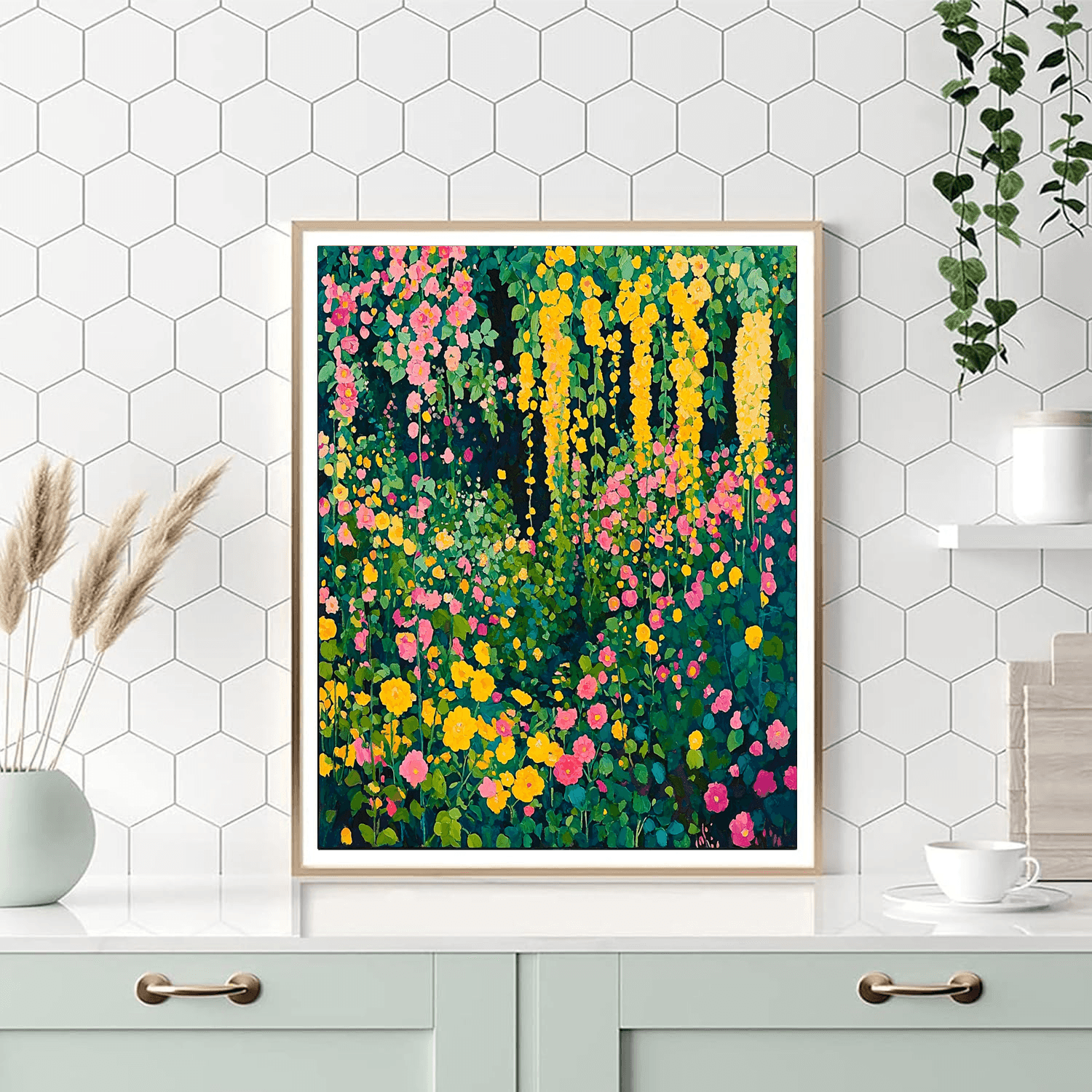 Klimt Inspired Enchanted Spring Awakening  Painting By Numbers Kit
