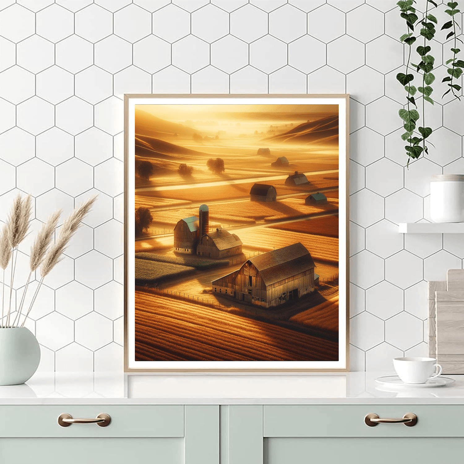 Vintage Vistas Numbered Painting Kits