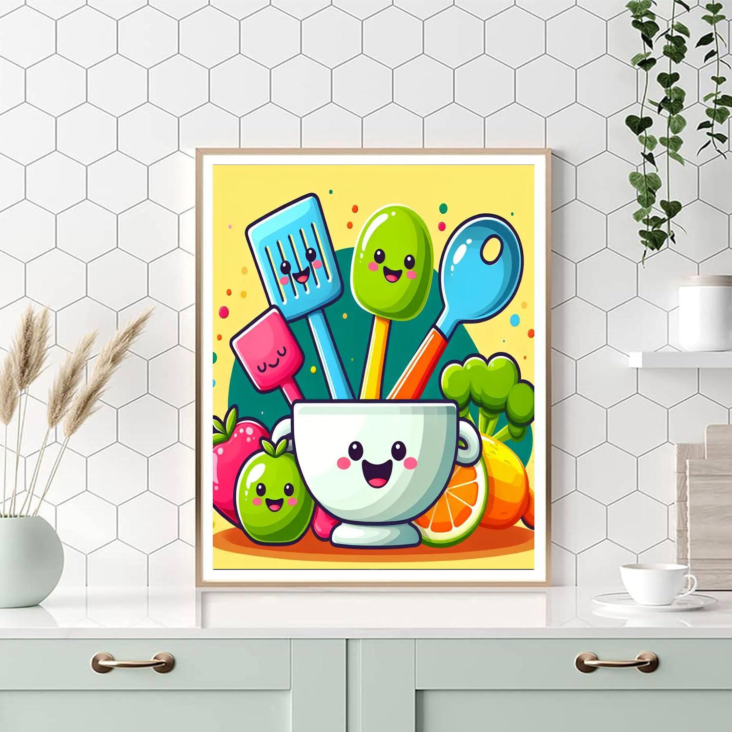 Kooky Kitchen Creations Numbered Painting Kits