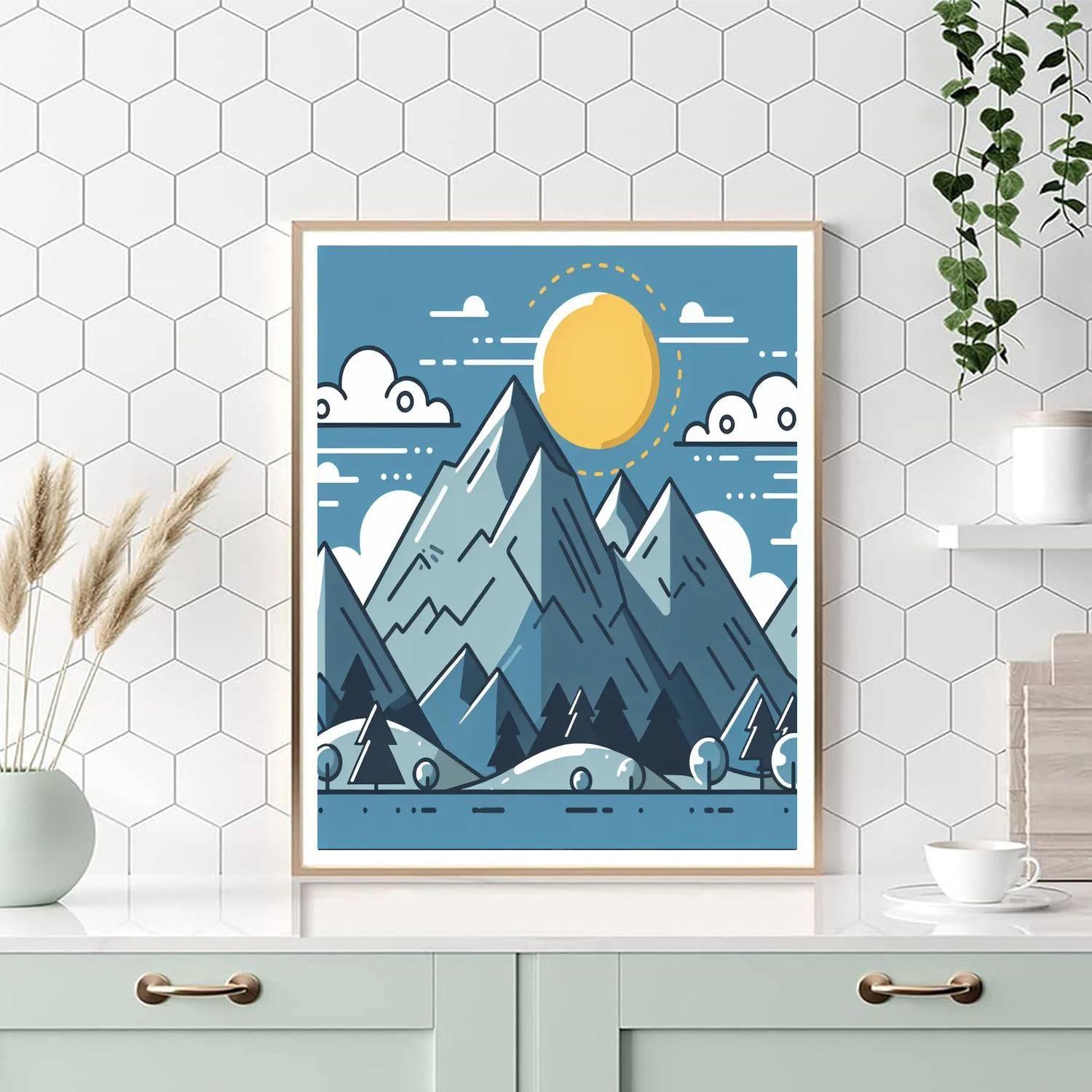 Mystical Mountain Majesty Paint By Numbers