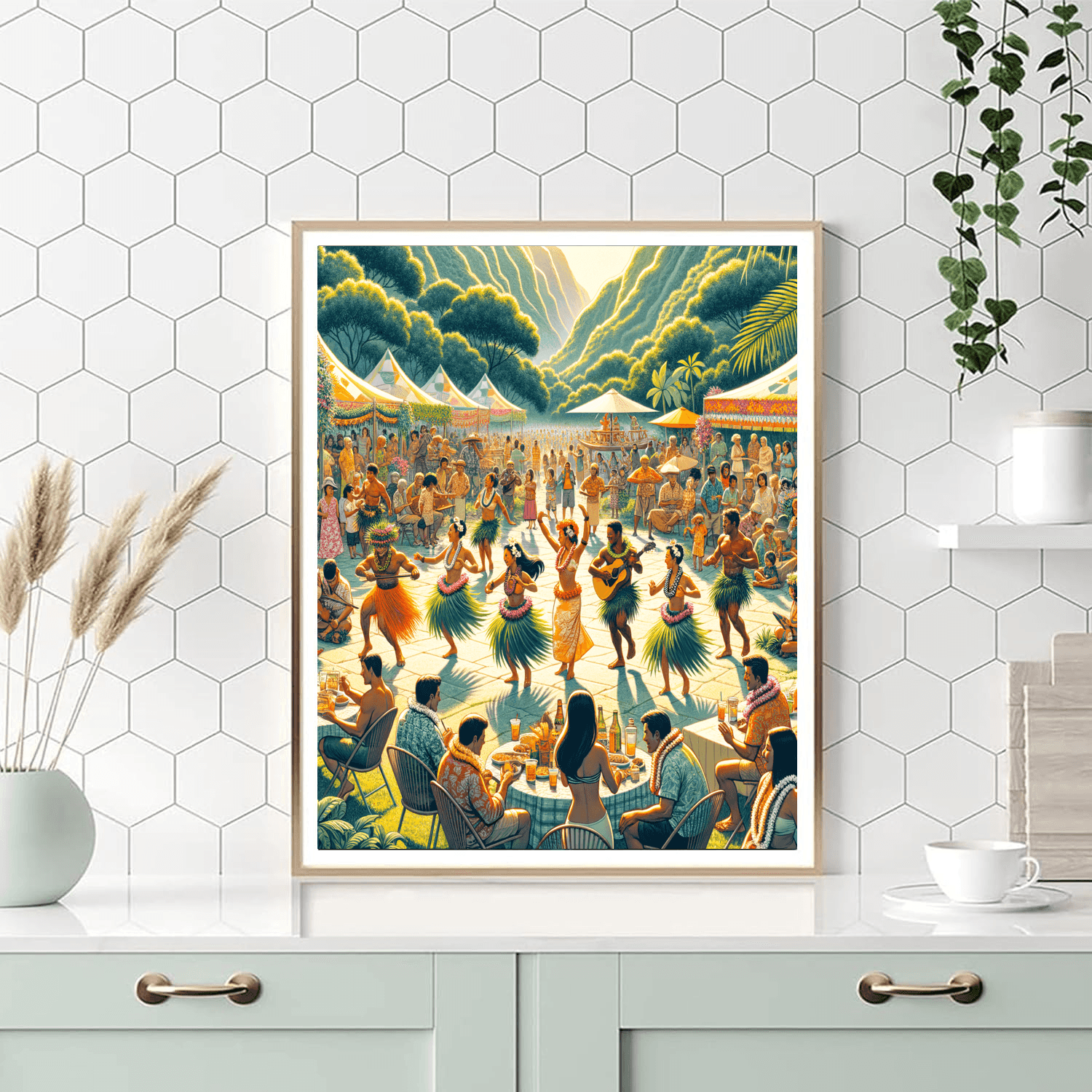 Pahoa Lava Festival Paint By Number