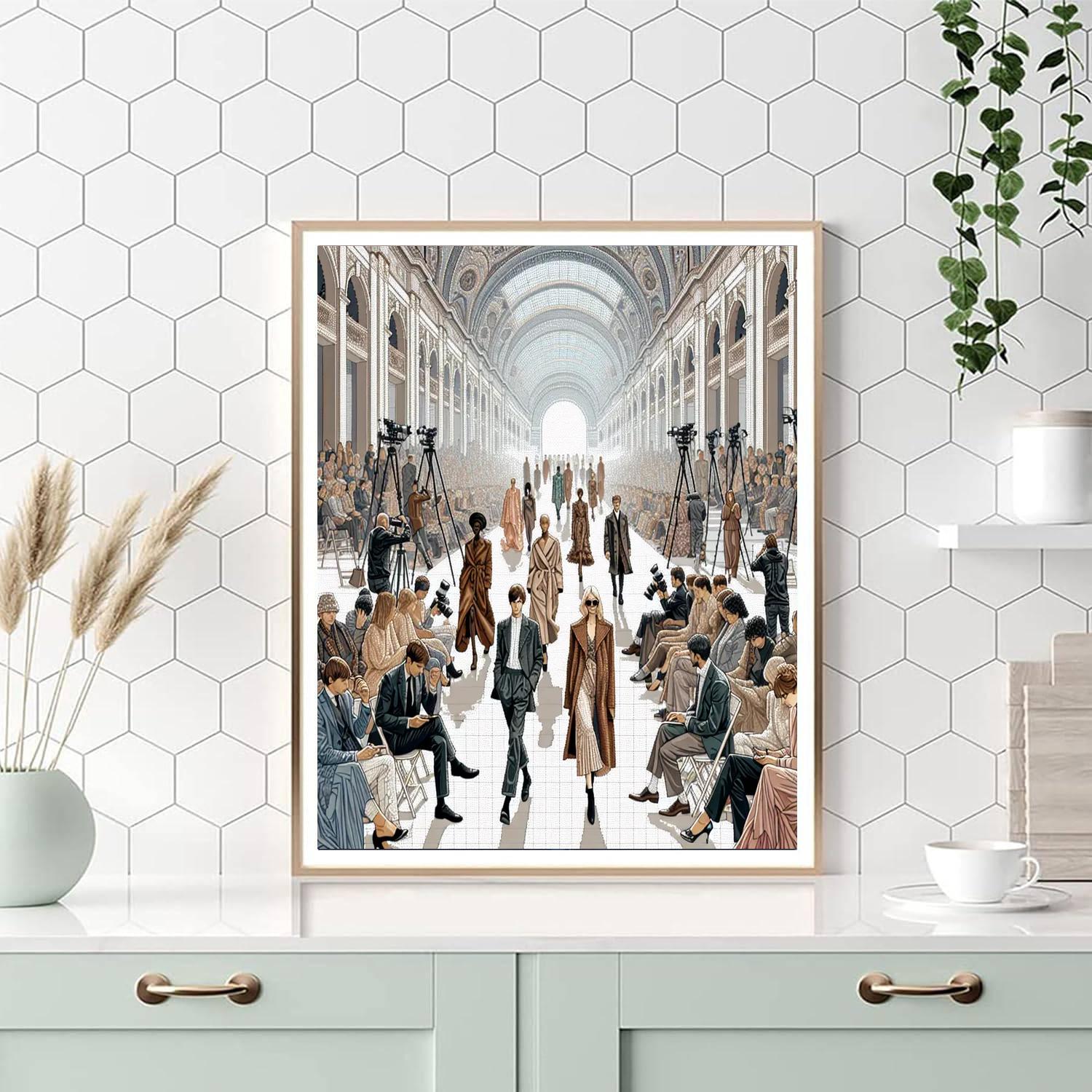 Milan Fashion Week - Milan Paint By Numbers