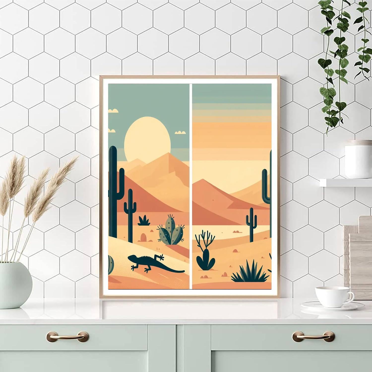 Desert Delight Painting Number Kit