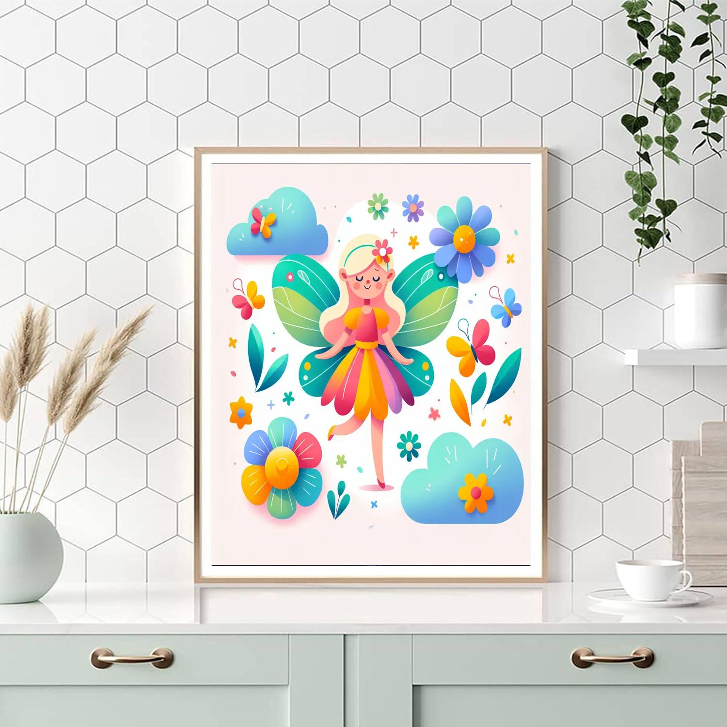 Joyful Fairy Paint By Number