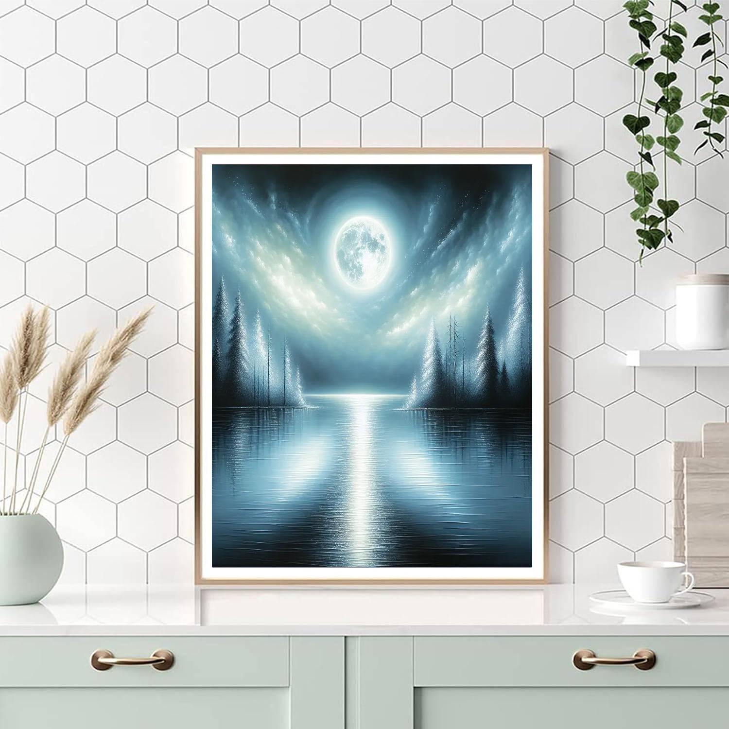 Mystical Enchanted Lake Paint By Color