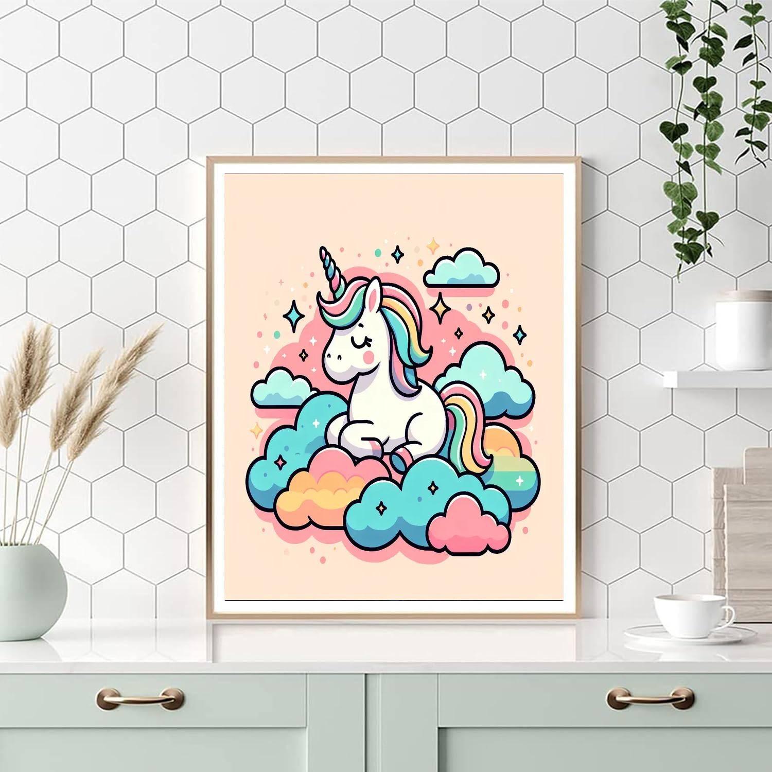 Sweet Dream Unicorn Numbered Painting Kits