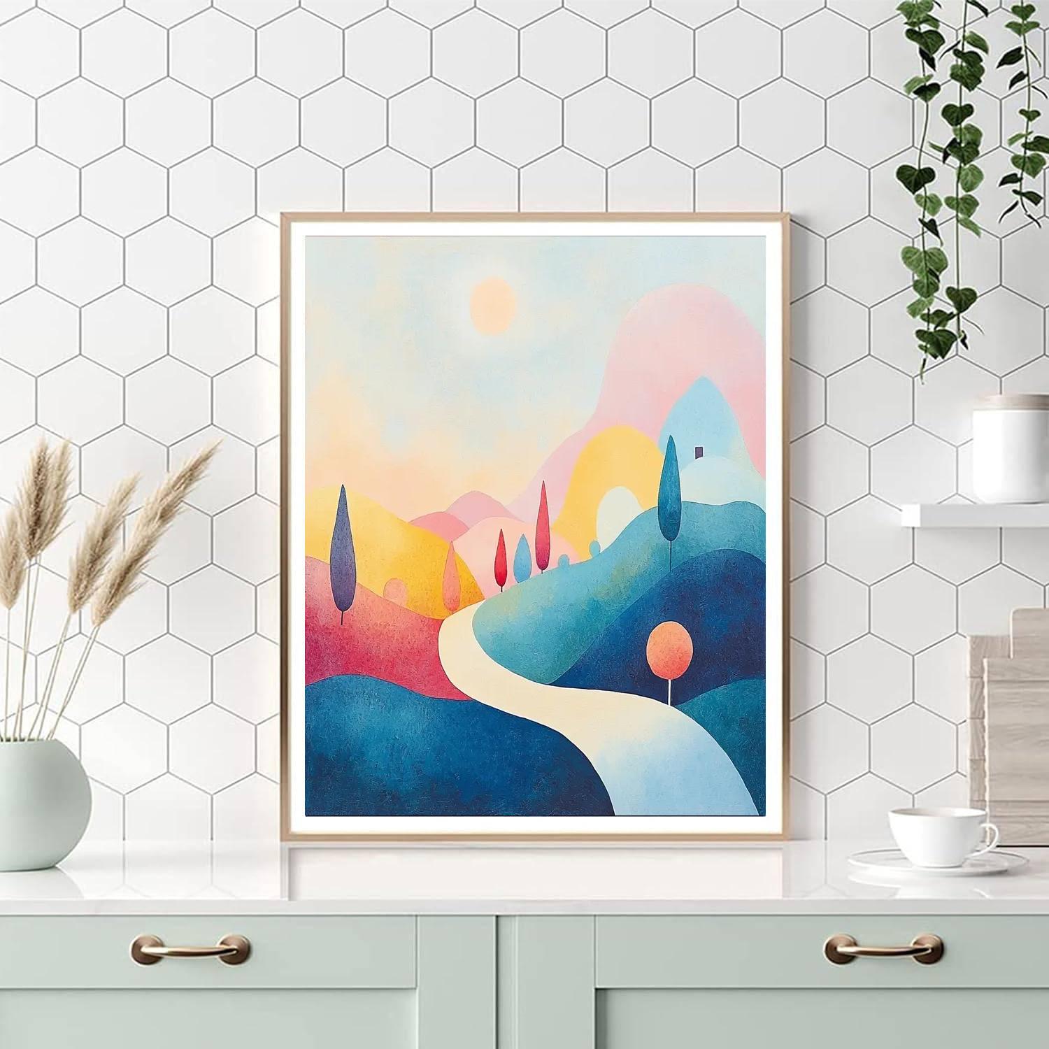 Paul Klee Inspired Ethereal Journeys  Paint By Number