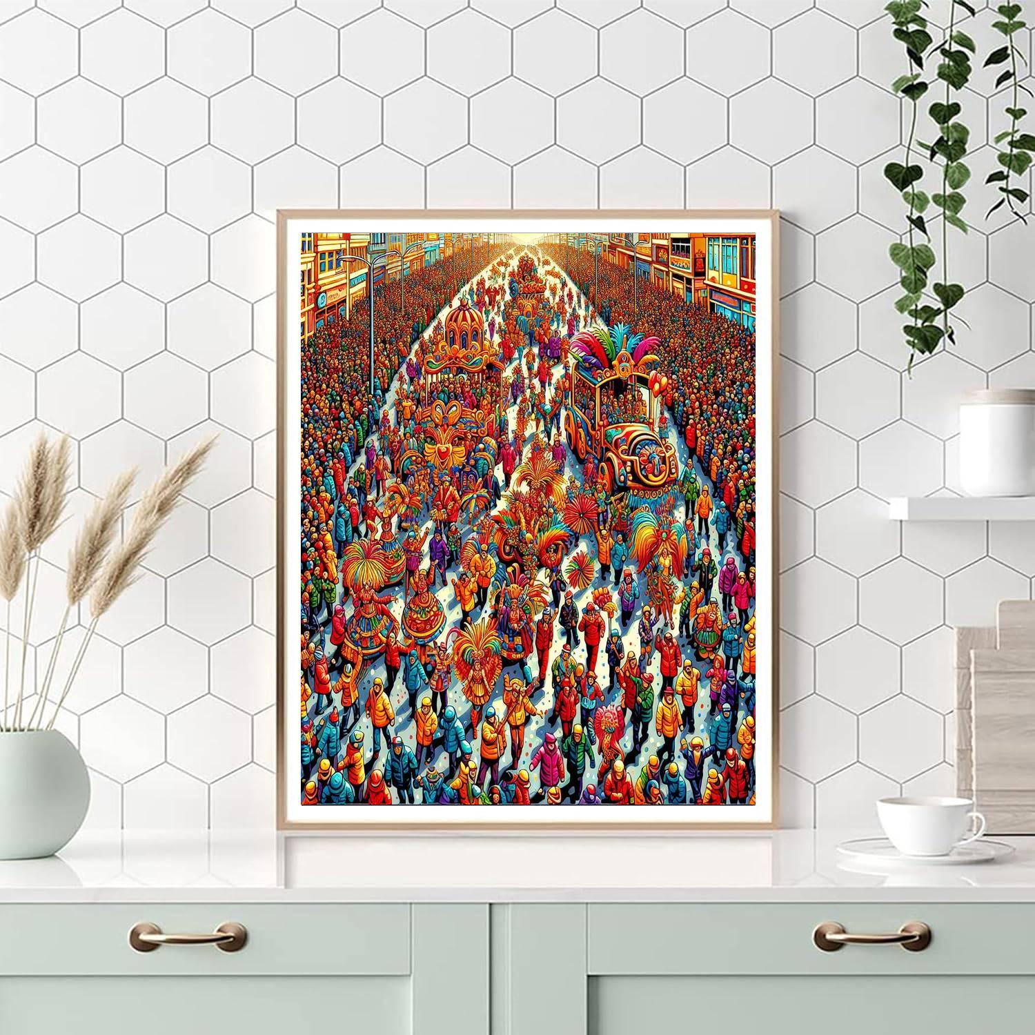 Mardi Gras - Germany Paint By Color