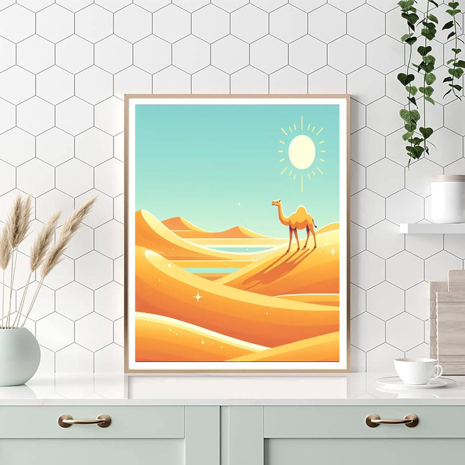 Dreamy Dune Drifts Numbered Painting Kits