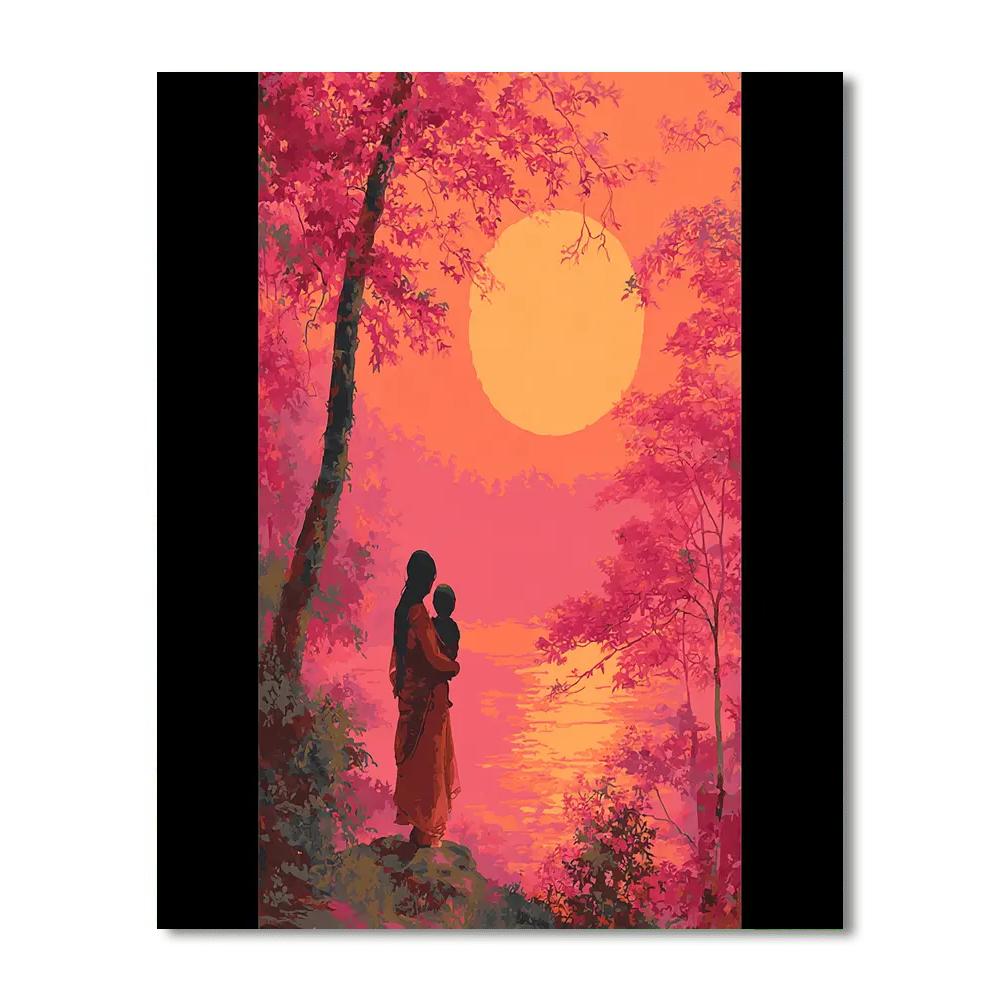 The Sunrise Of Love DIY Paint By Numbers