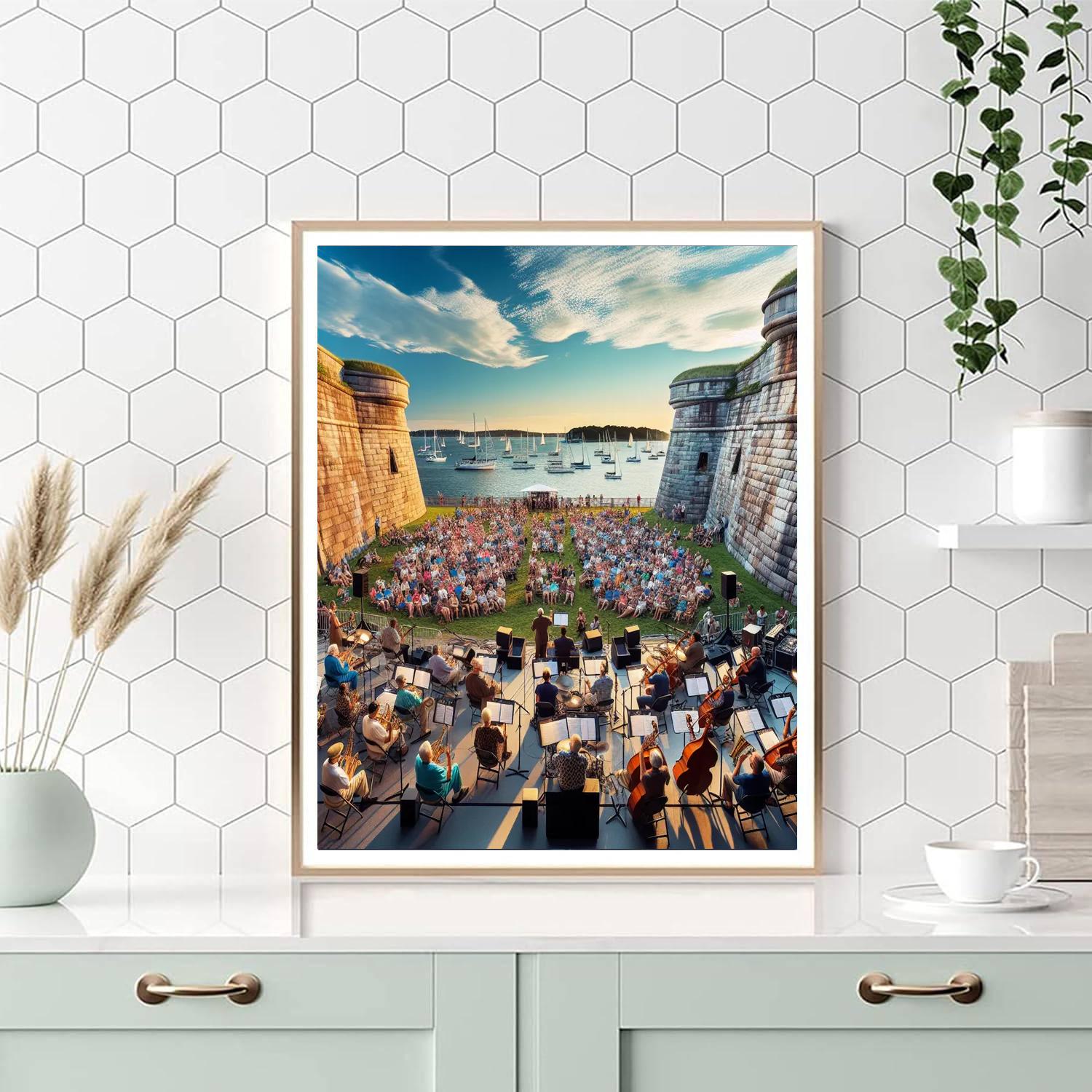 Newport Jazz Festival - United States Paint By Numbers Art