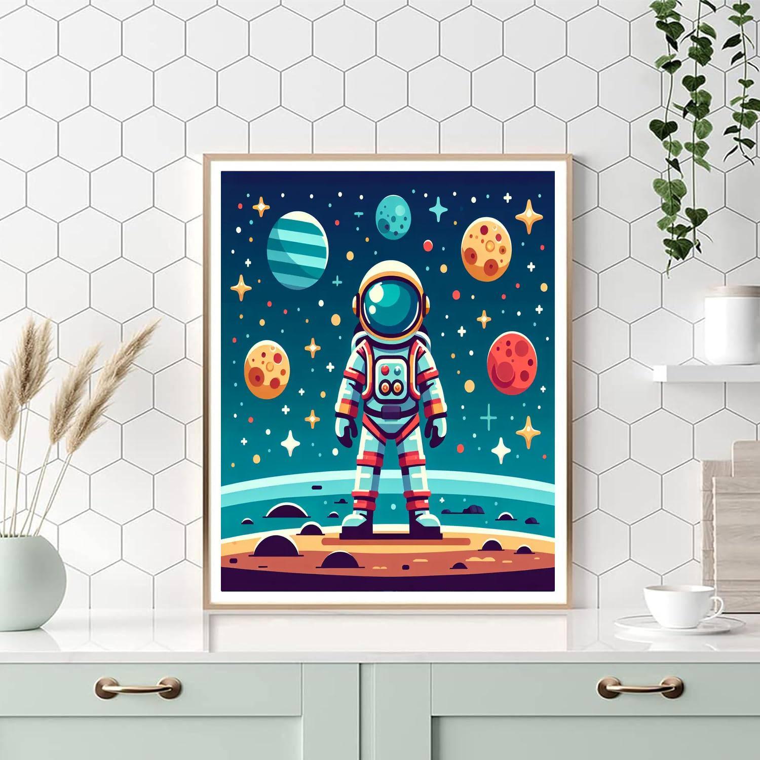 Galactic Hero Journey Numbered Painting Kits