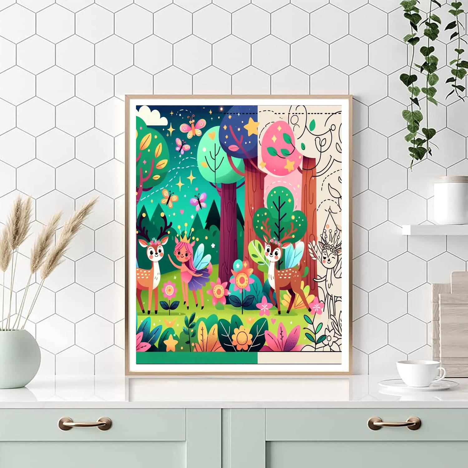 Forest Of Wonder Paint By Number