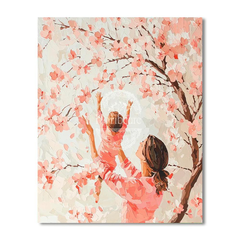 Blossoming Love Painting Number Kit