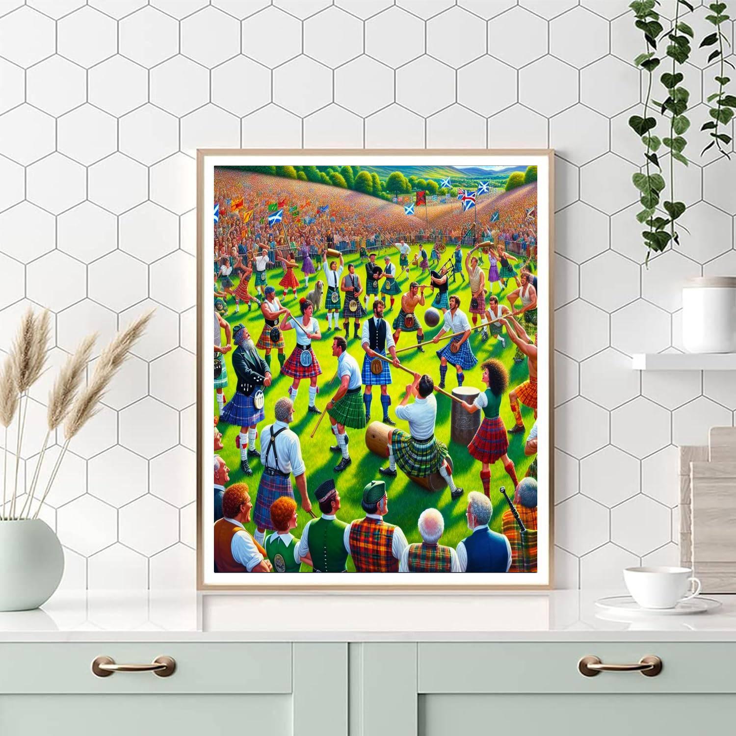 Glengarry Highland Games - Maxville Numbered Painting Kits