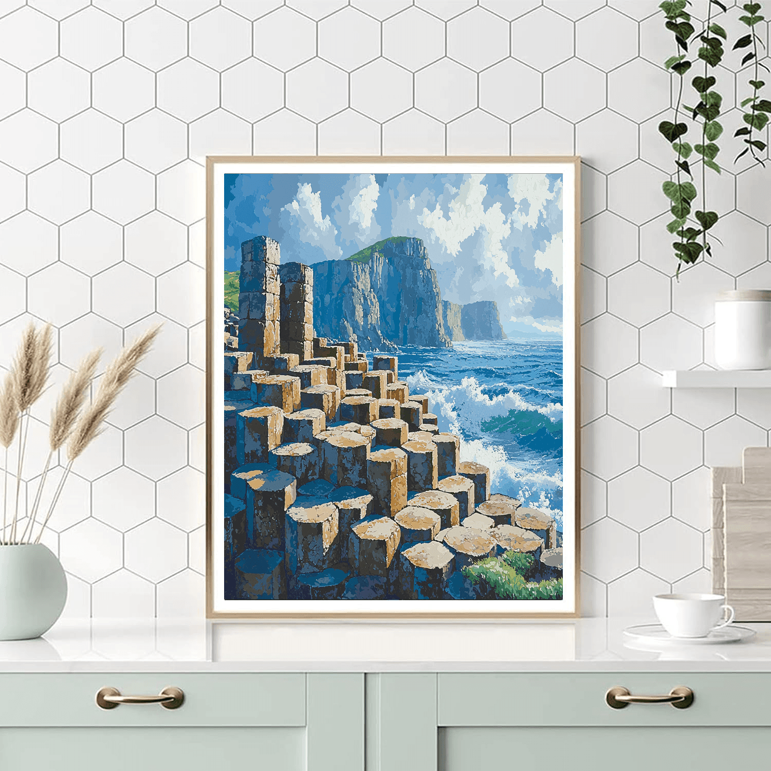 Giants Causeway - County Antrim Painting Number Kit