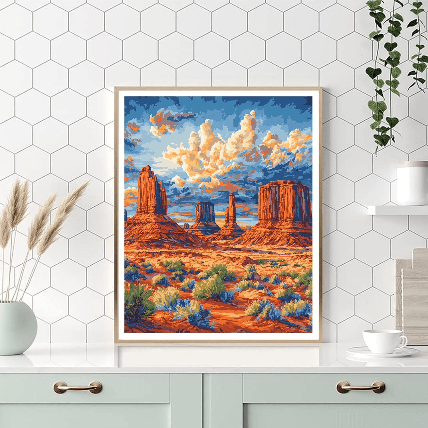 Monument Valley - Usa Painting By Numbers Kit