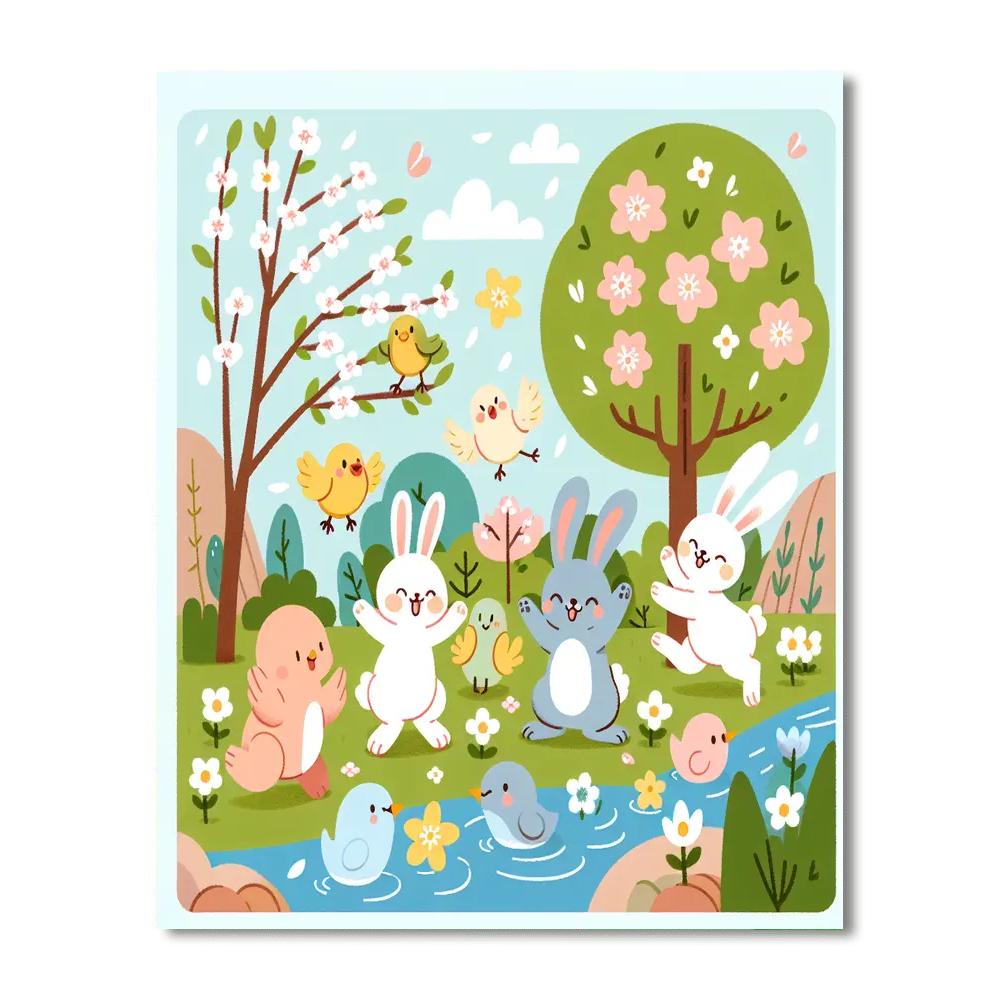 Blossom Brook Bash Numbered Painting Kits