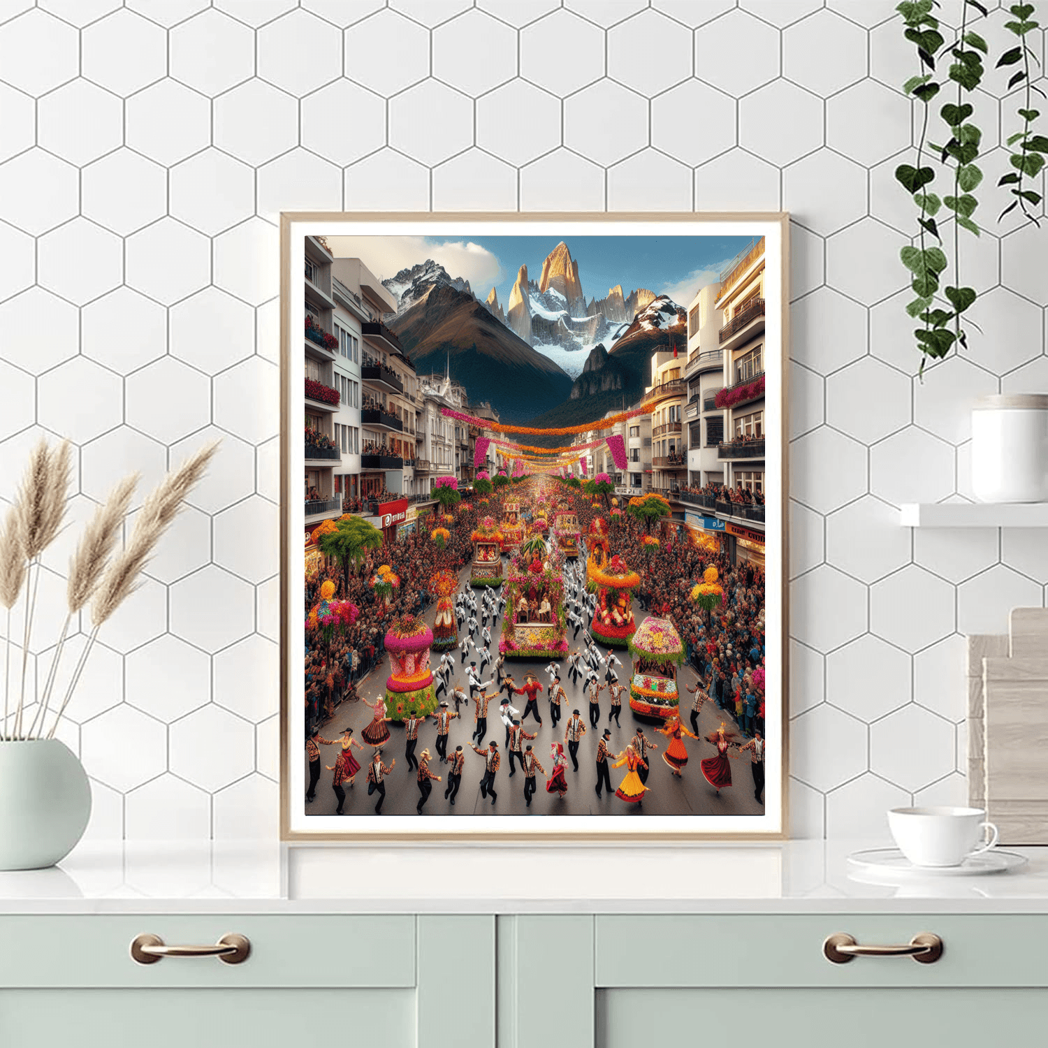 Panagbenga Flower Festival - Baguio, Philippines Paint By Number