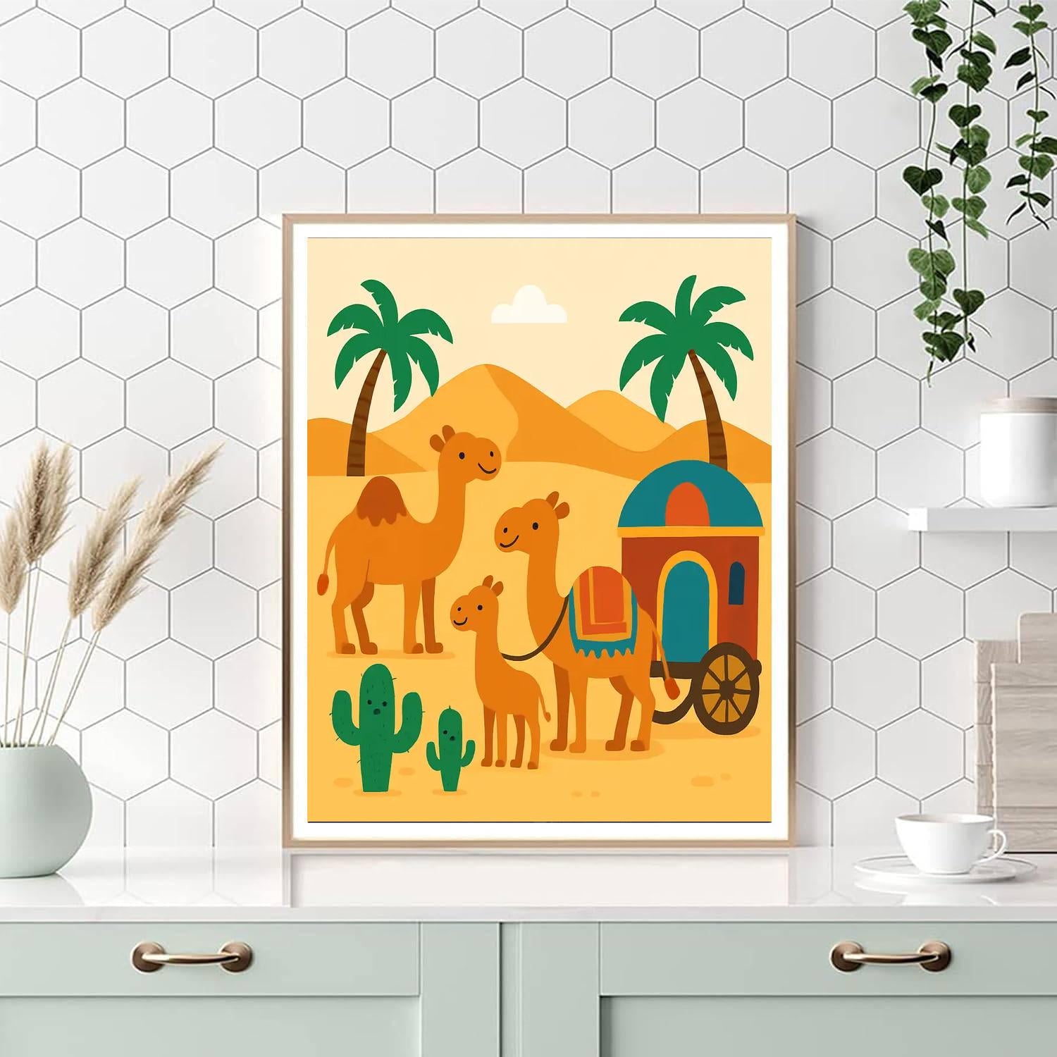 Desert Safari Expedition Paint By Numbers Kits