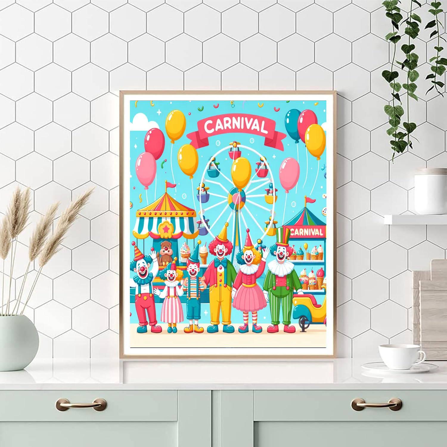Imaginative Carnival Fun Paint By Numbers Kits