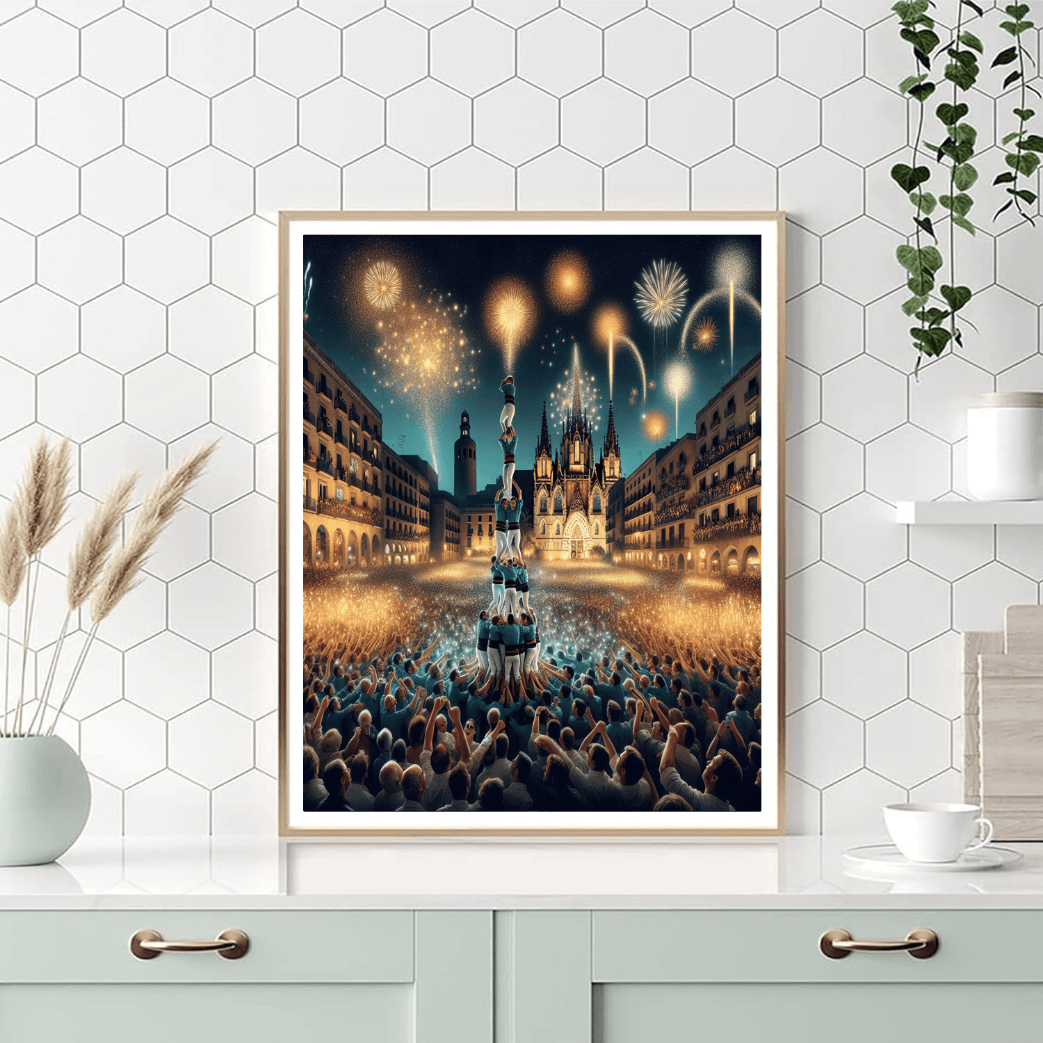 La Mercè - Barcelona Paint By Numbers