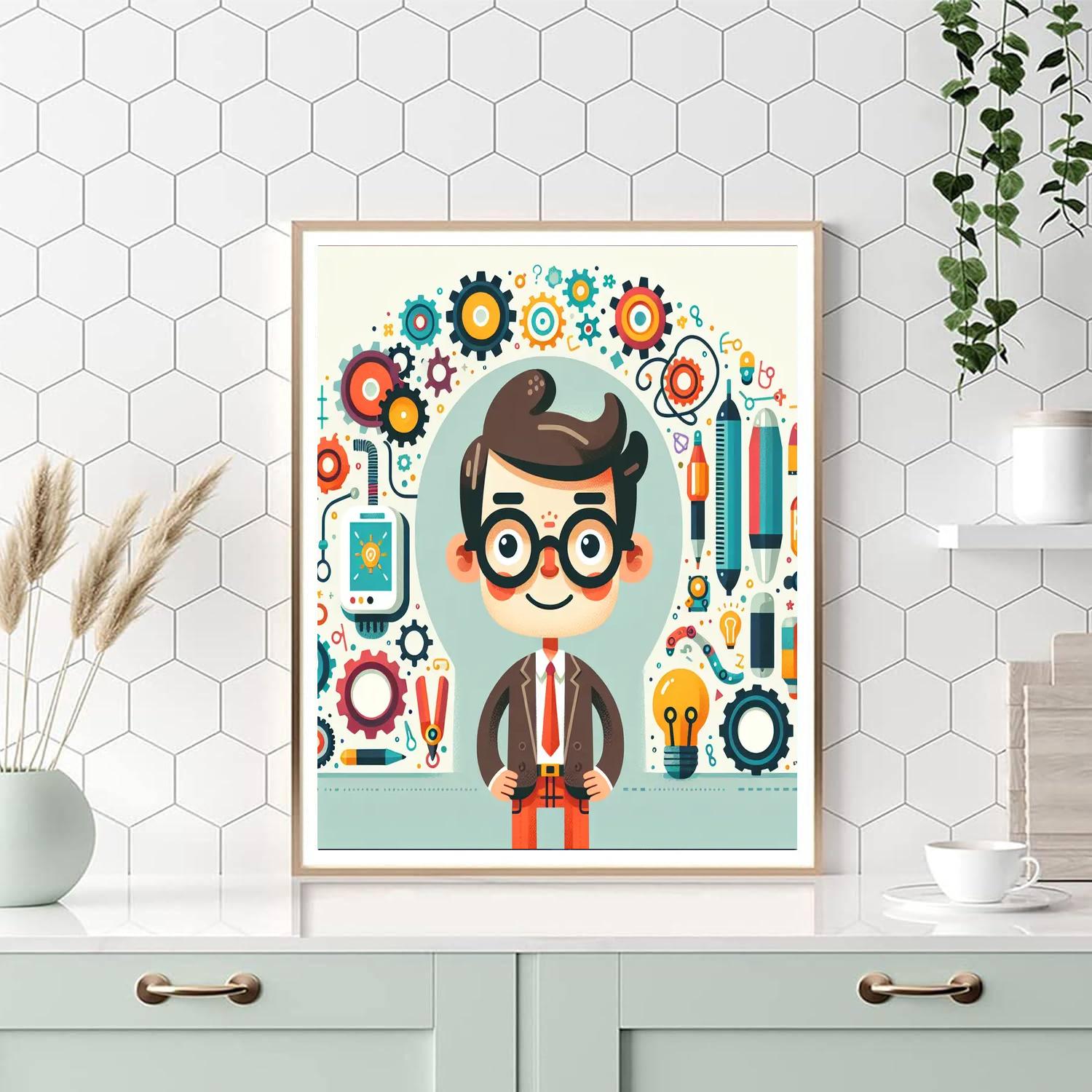 Inventor's Imaginarium Numbered Painting Kits
