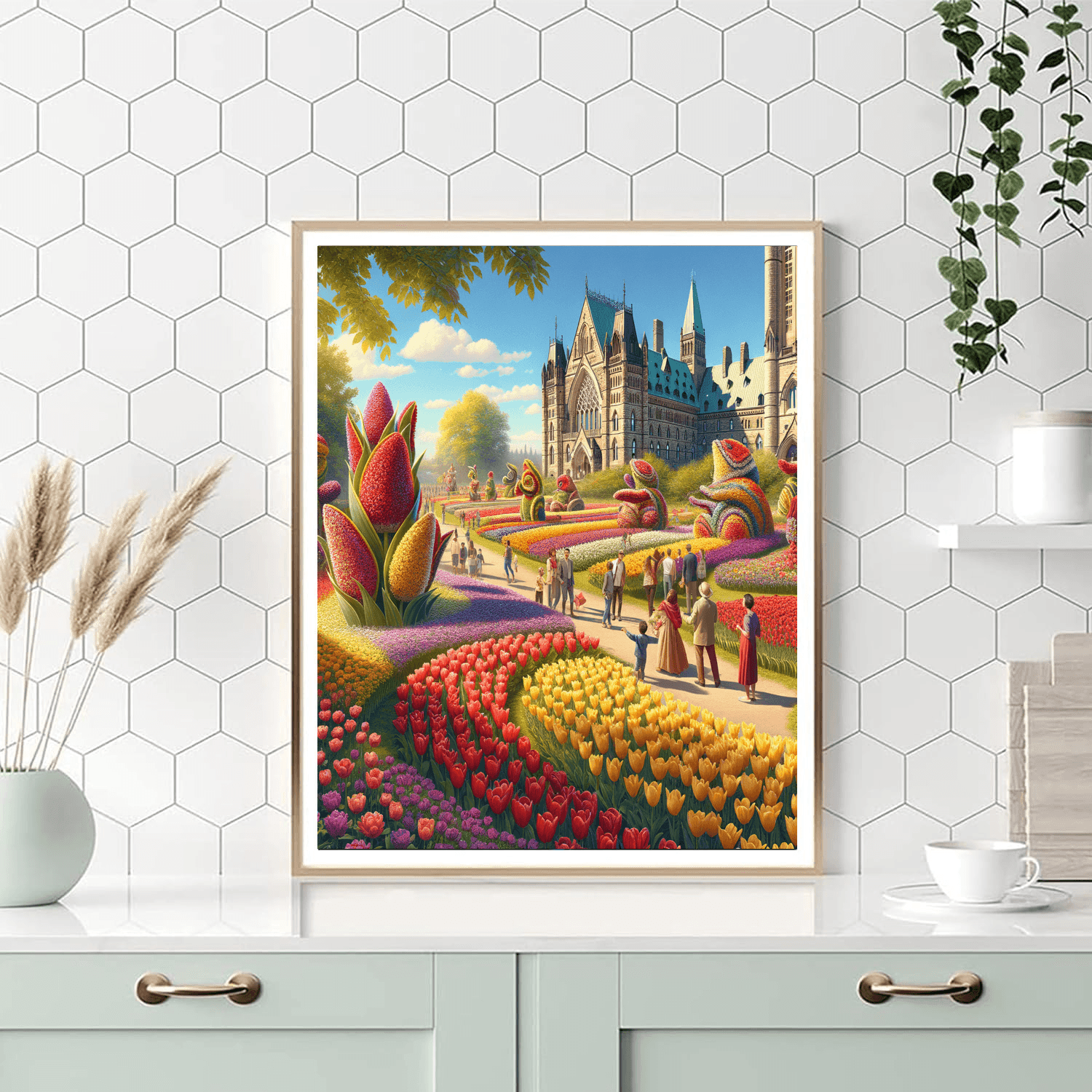 Tulip Festival Paint By Number