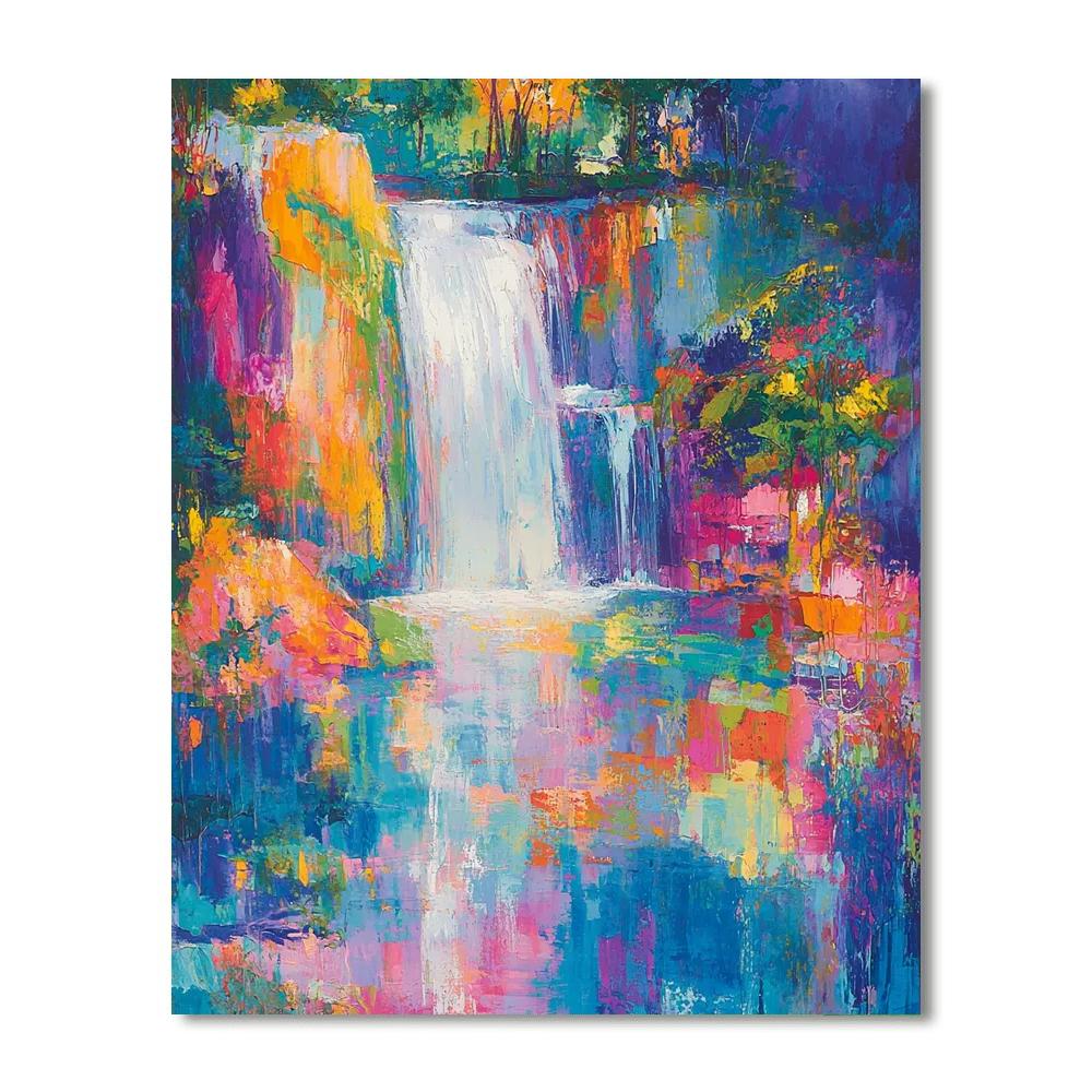 Edgar Degas Inspired Cascade Of Hues  Paint By Numbers