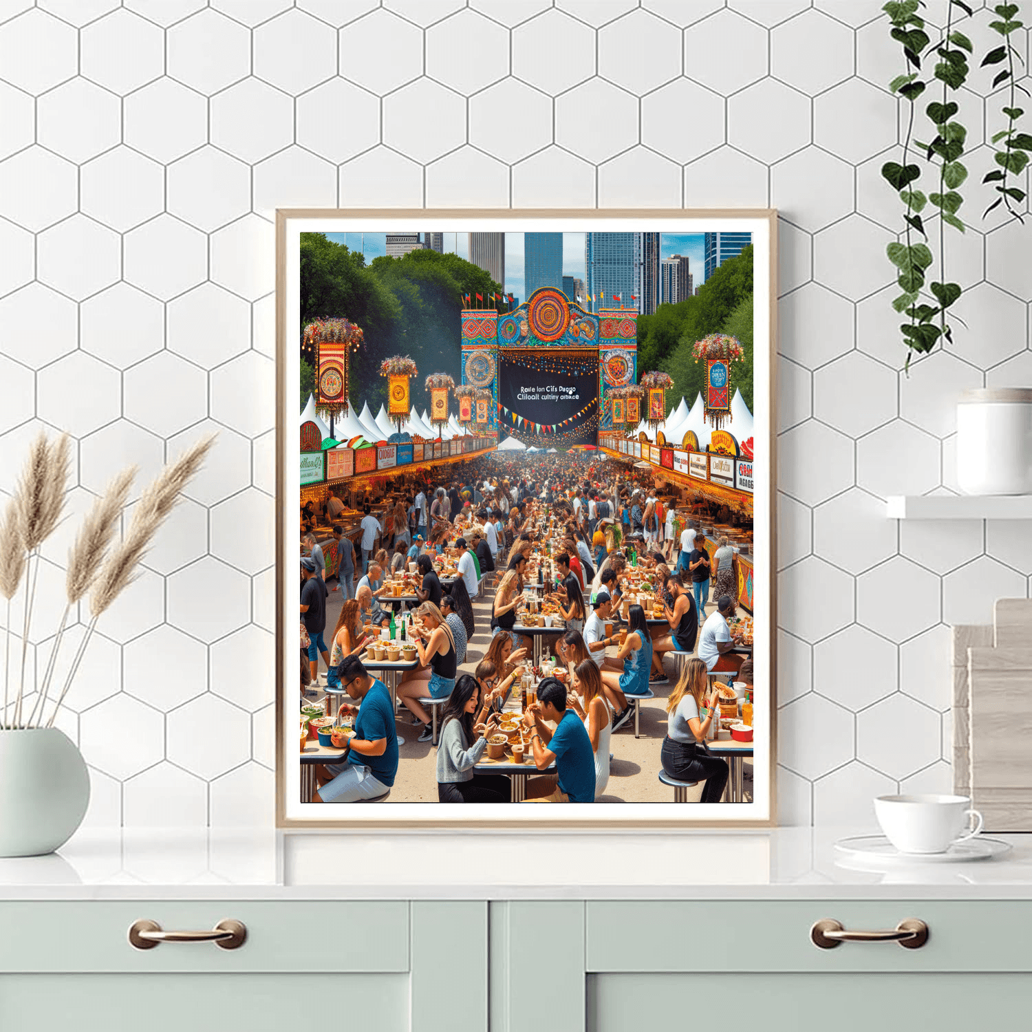 Taste Of Chicago Paint By Number