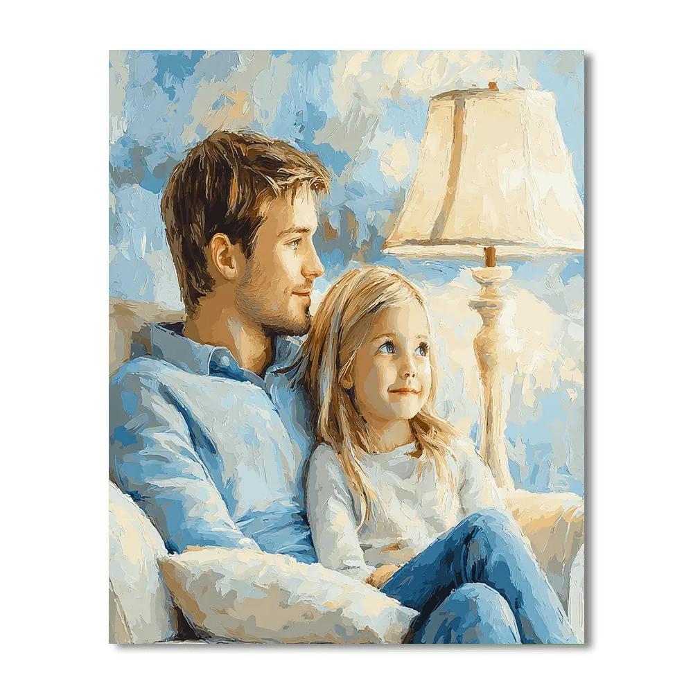 Cozy Bedtime Stories Painting Number Kit