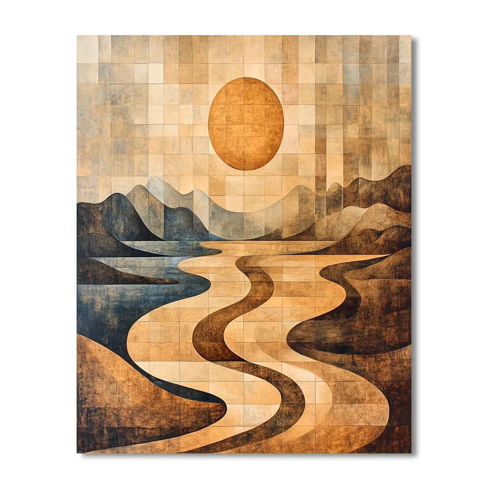 Nandalal Bose Inspired Mythical Essence  Painting Number Kit