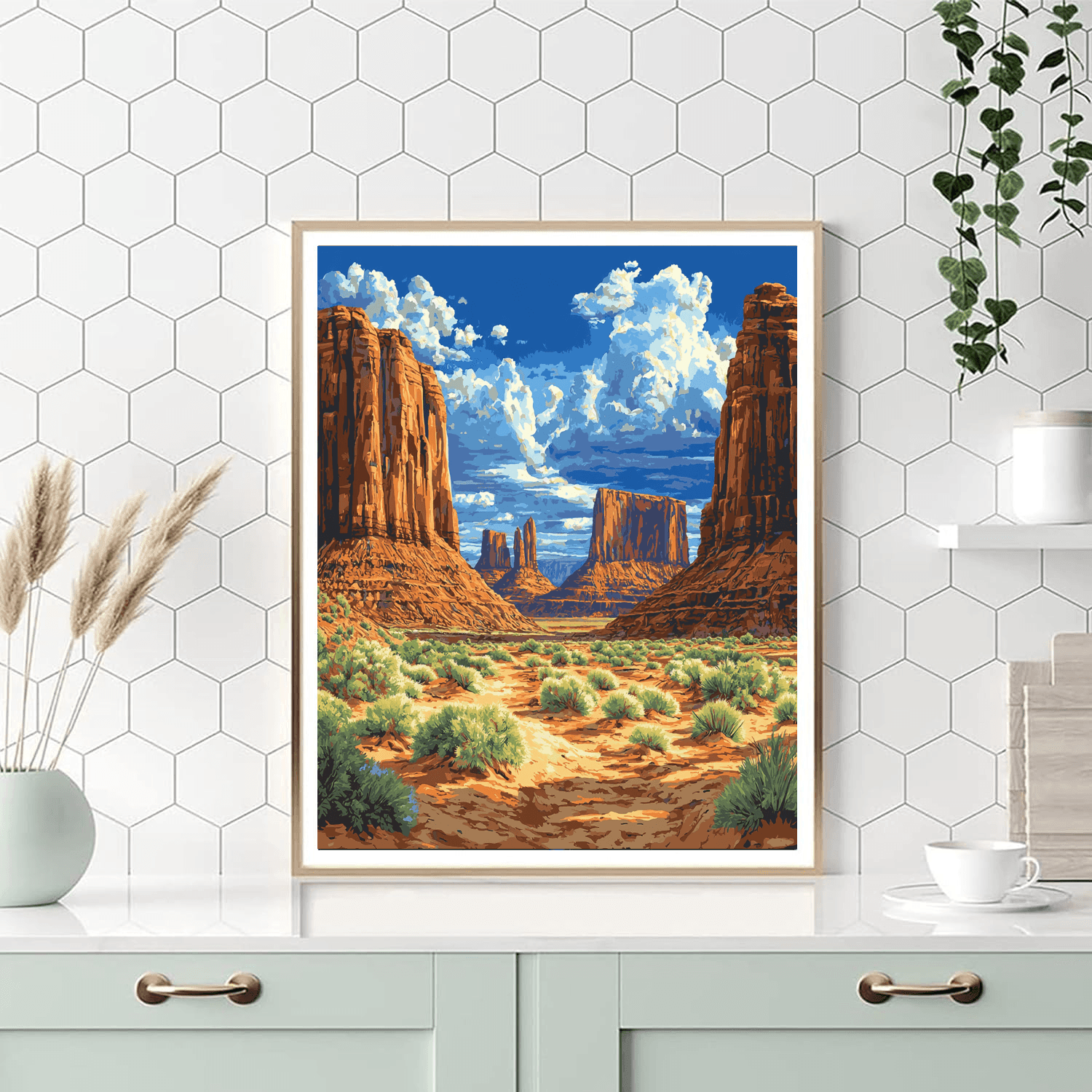 Monument Valley - Arizona Number Painting