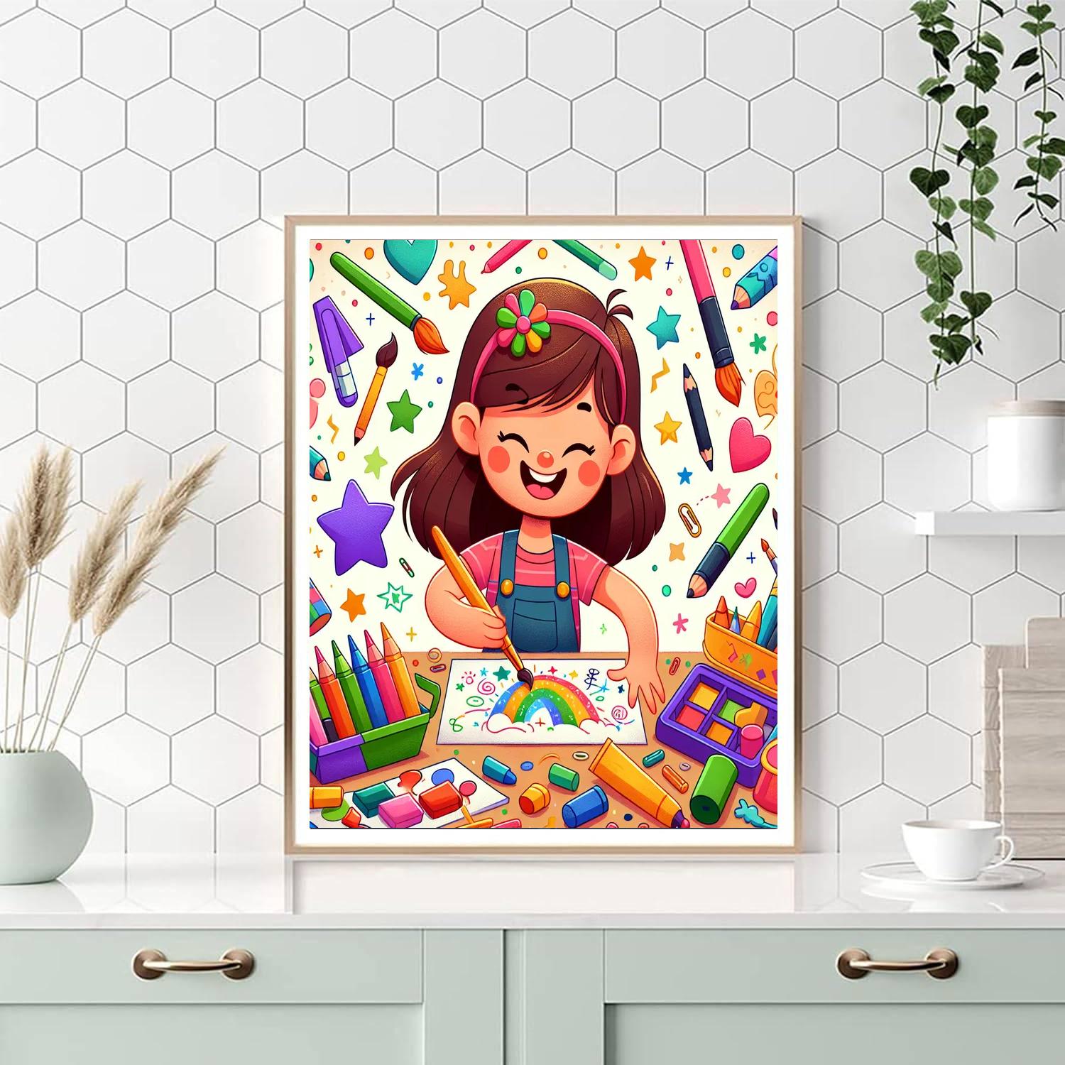 Creative Arts And Crafts Painting By Numbers Kit
