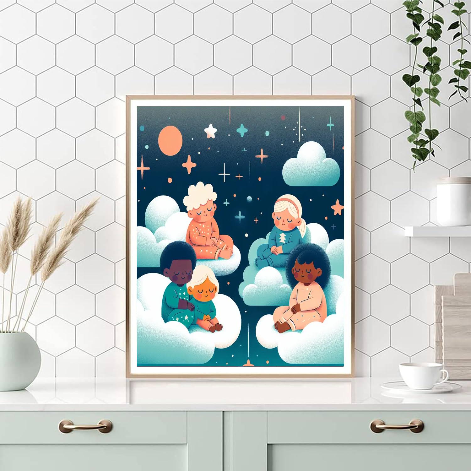 Dreamland Drifters Painting Number Kit