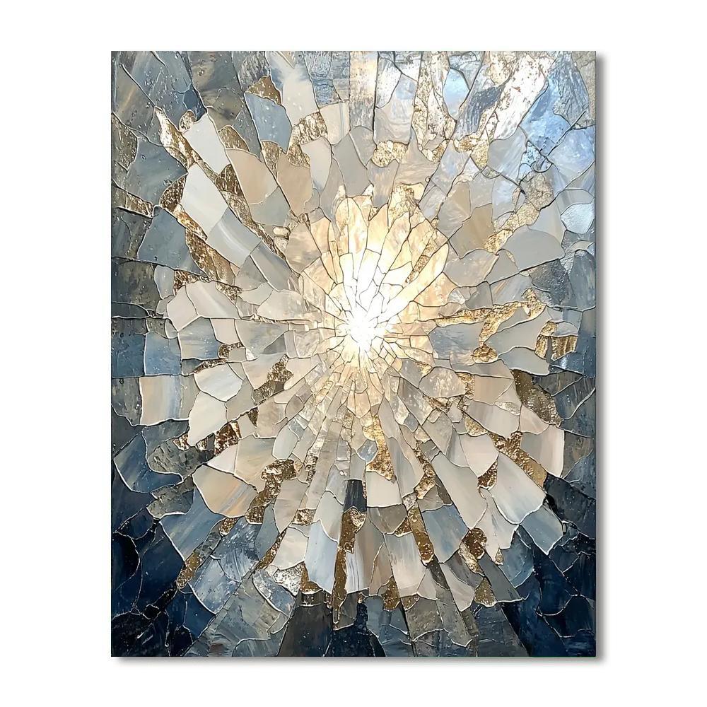 Caravaggio Inspired Fragmented Light  Paint By Numbers Kits