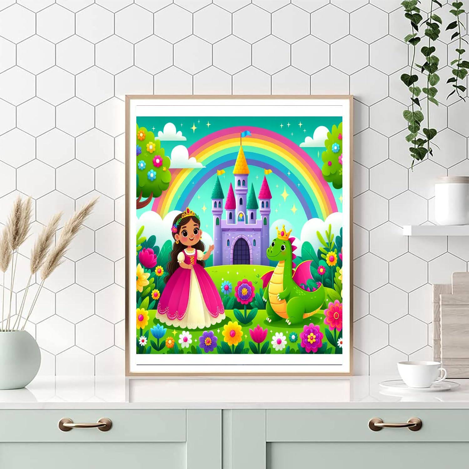 Fairy Tale Kingdom Quest DIY Paint By Numbers