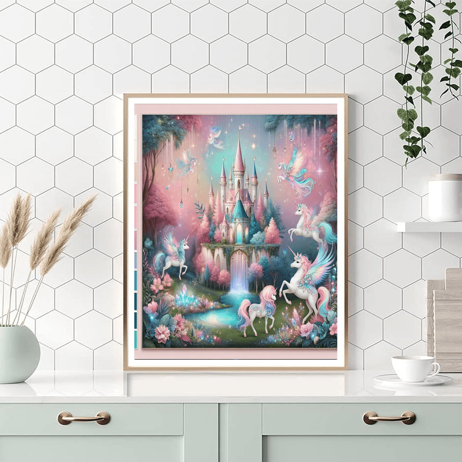 Fairytale Enchantment Realm Paint By Numbers
