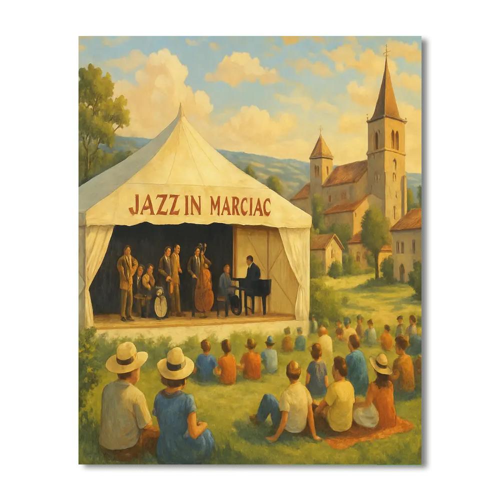Jazz In Marciac - Marciac Paint By Numbers