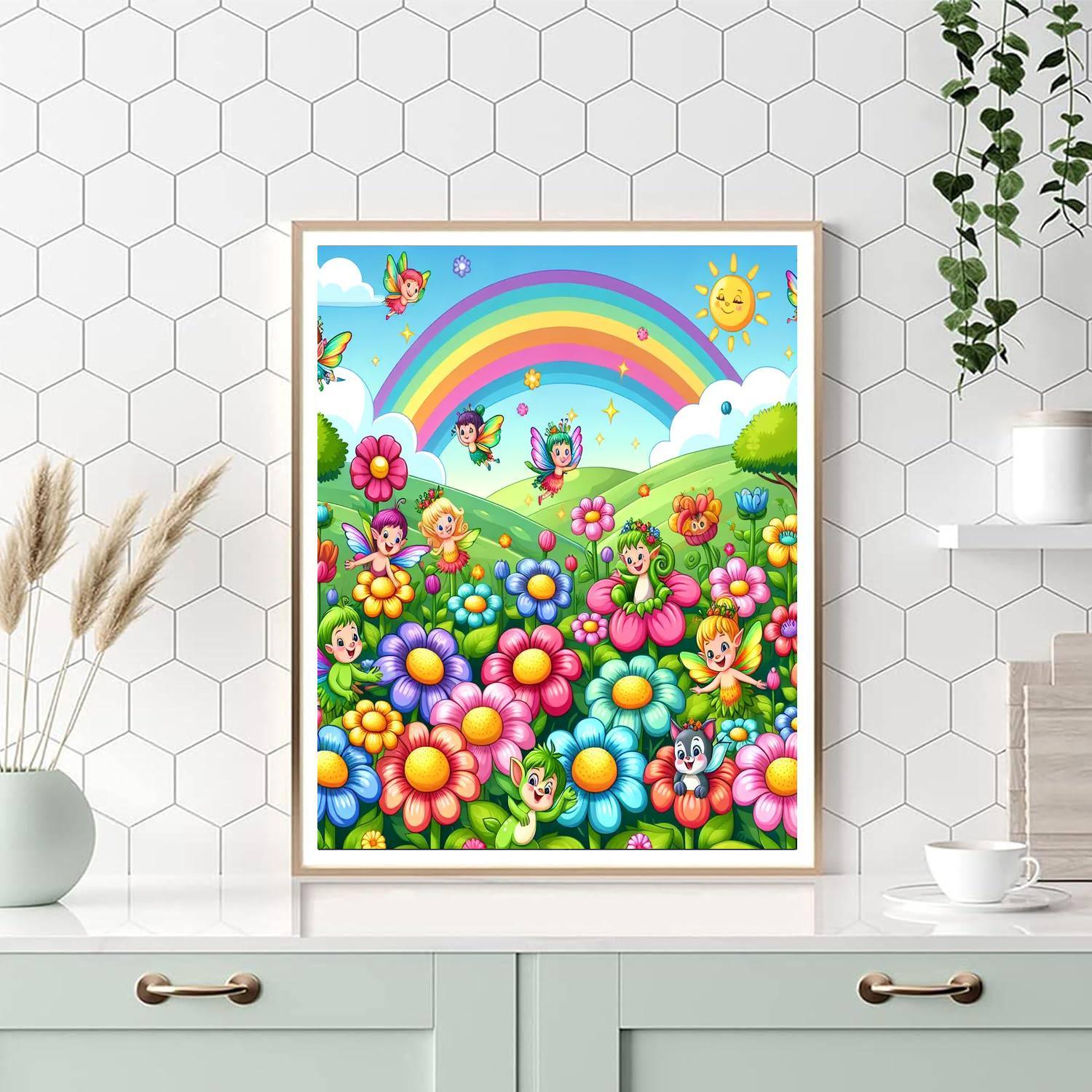 Fairytale Garden Quest Paint By Numbers Kits