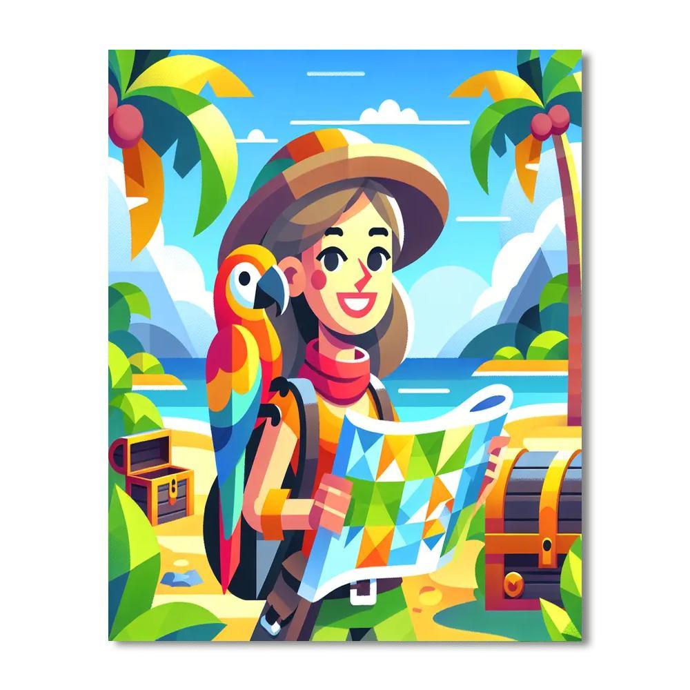 Island Adventures Paint By Numbers Art
