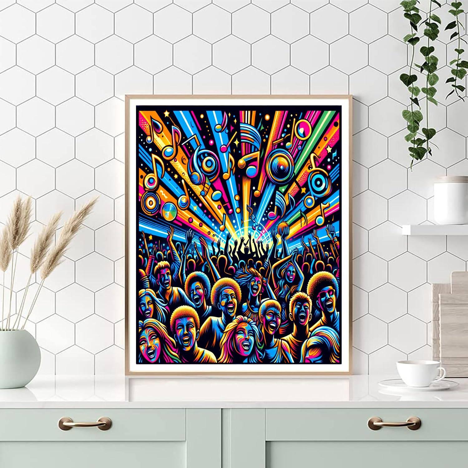 Euphoric Festival Nights Paint By Numbers Kits
