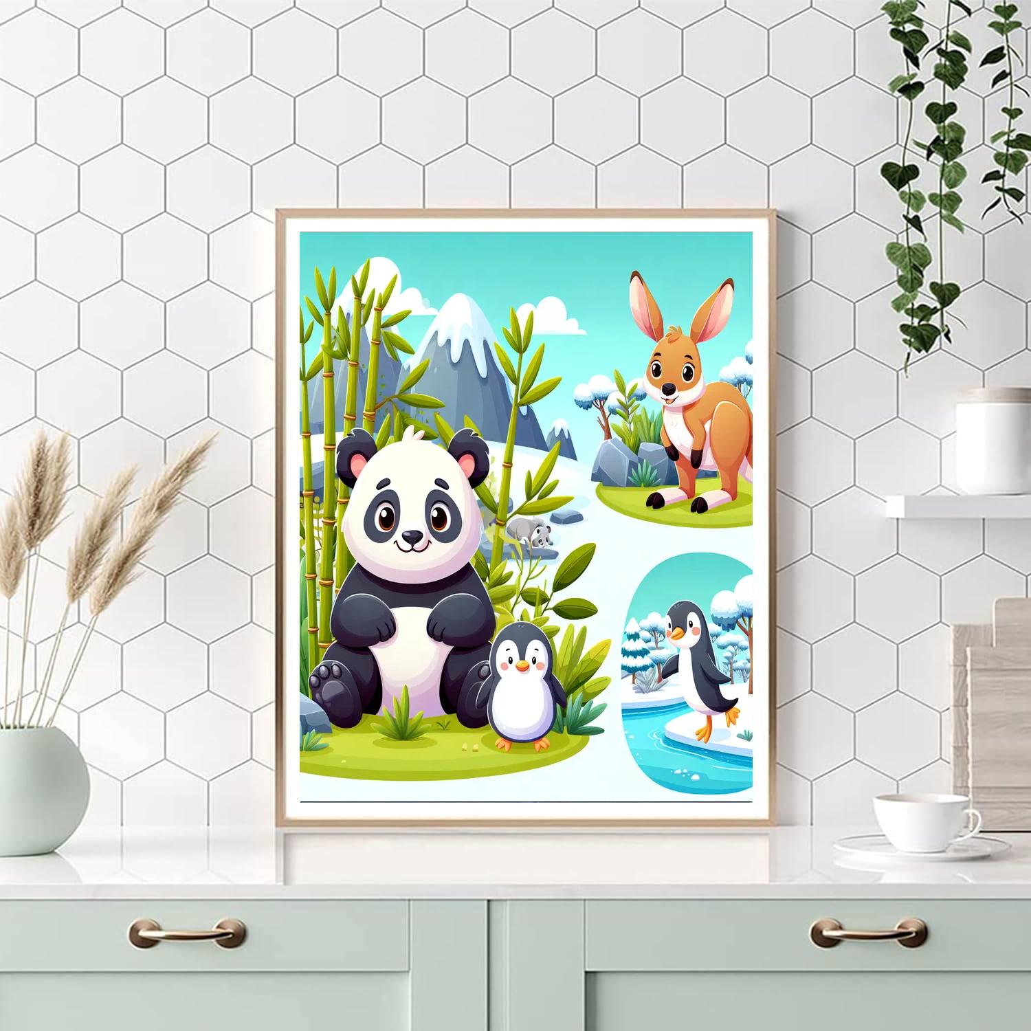 Cute Creatures Of The World Paint By Number