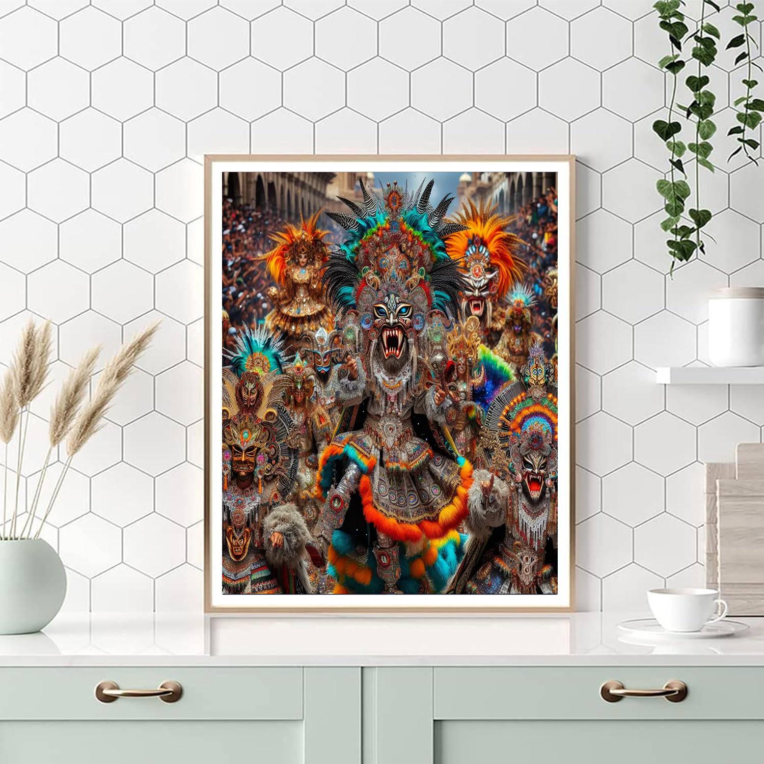 Diablada - Bolivia Paint By Numbers Kits