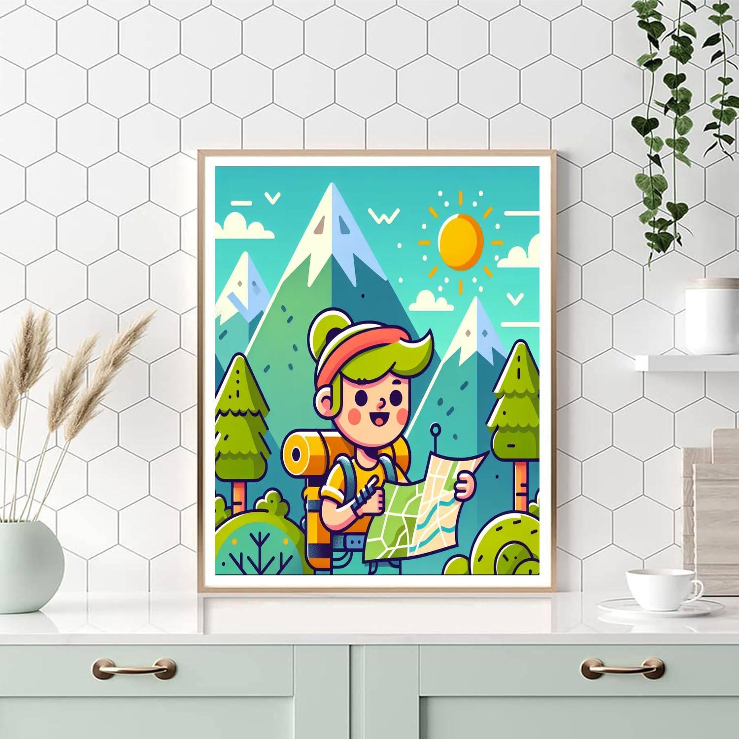 Brave Adventurer Paint By Numbers Kits