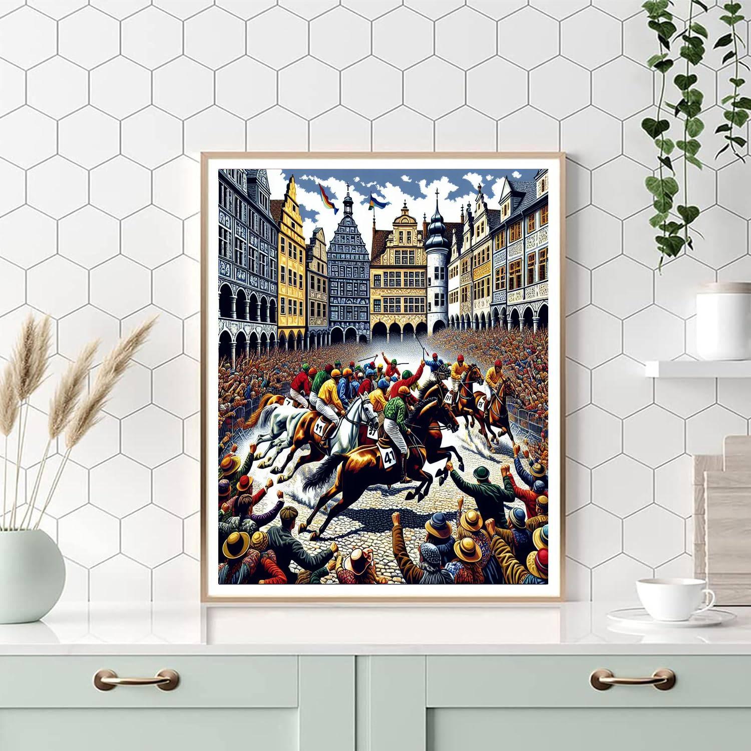 Il Palio - Siena Paint By Number